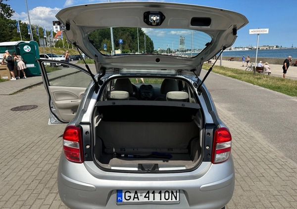 Nissan Micra cena 29000 przebieg: 104500, rok produkcji 2011 z Gdynia małe 137